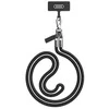 Audi universali virvelė telefonui 120cm 6mm crossbody juodos spalvos AU-CBL8-R8/D1-BK