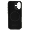 Apple iPhone 16 Audi Genuine Leather MagSafe (AU-TPUPCMIP16-R8/D3-RD) dėklas telefonui juodos ir raudonos spalvos