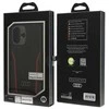 Apple iPhone 16 Audi Genuine Leather MagSafe (AU-TPUPCMIP16-R8/D3-RD) dėklas telefonui juodos ir raudonos spalvos