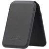 Dėklas Audi Lamborghini D1 Genuine Leather MagSafe Phone Wallet - Juodas and Žalias