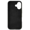 Apple iPhone 16 Audi Silicone (AU-LSRIP16-Q3/D1-BK) dėklas telefonui juodos spalvos