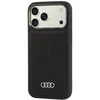 Audi Synthetic Odinis dėklas MagSafe for iPhone 18 Pro Max / 17 Pro Max - Juodas