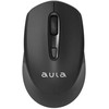 Aula AM205 2.4G Bezvadu Komplakta Datora Pele 4 pogas 800-1600dpi Melna