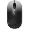 Aula AM207 2.4G Bezvadu Datora Pele ar 4 pogām 800-1900dpi Melna