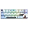 AULA Gasket F87 Pro V2 Glacier Blue Star Vector RGB Klaviatūra