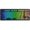 AULA Gasket F87 Pro V2 Juodas Mist Transparent Leobog X3 RGB Klaviatūra