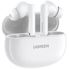 Ugreen HiTune T6 belaidės ausinės with ANC function + USB-A – USB-C kabelis – baltos spalvos