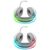 Defender Eclipse RGB žaidimams ausinės baltas 62440