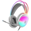 Ausinės DEFENDER ECLIPSE RGB Baltas