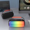 Ausinės Dudao Y21 Belaidės Speaker with RGB Backlight Bluetooth 5.3 - Juodas