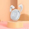 Ausinės TWS Acefast T9, Bluetooth 5.3, IPX4 (porceliano balta)