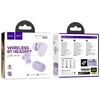 Belaidės ausinės Hoco TWS EQ19 violetinė