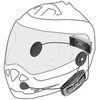 Interphone U-COM 16 Motorbike intercom 1600 m Juodas