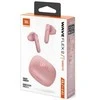 Ausinės JBL Wave Flex 2 Stereo TWS bezvadu į ausis įkišamos austiņas ar mikrofona un uzlādes korpusu rozā
