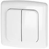 Orno Switch with 2 channels and radio transmitter, used for wireless control of flush-mounted switches and sockets (OR-SH-1751) (Atnaujinta)