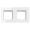 Avatto 2 Socket TS20 light switch frame (baltas)