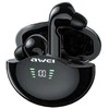 Bluetooth 5.3 TWS ausinės + AWEI Docking Station (T12P) juodos spalvos