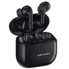 Bluetooth 5.3 Ausinės + AWEI Docking Station (T1Pro) juodos spalvos
