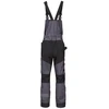 B Safety Work half overalls Bo Safety Cirius. juodas/pilkas. 52 size
