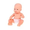 Jokomisiada Baby Doll Newborn dėvi rožinės spalvos kepurės suknelę + triušis ZA 5007 RO