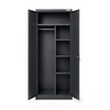 Iron Mate SATURN Metal Utility Cupboard 185x90x45 Anthracite RAL7016