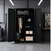 Iron Mate SATURN Metal Utility Cupboard 185x90x45 Juodas RAL9005