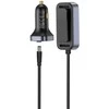 Baseus BackseatPal L1 110W 3 x USB-A + 3 x USB-C su przedłużaczem 1,5 m - juoda