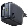 Baseus EnerCore CJ11 45W su portem USB-C i ze zwijanym kablem USB-C - juoda