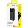 Baseus EnerFill FP41 30000mAh 22.5W Power Bank su Baseus Simple USB-A - USB-C 3A 30cm Kabelis - juodos spalvos