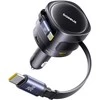 "Baseus PD" automobilinis įkroviklis 2x USB prievadas 90W, juodas
