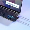 Greitas įkrovimas USB-C Baseus Flash, QC 3.0, Huawei SCP, Samsung AFC, 5A, 1m (žalia)