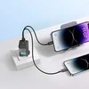 Sieninis įkroviklis Baseus GaN5 40W, 2x USB C (juodas)