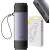 Baseus Lite serijos SD/TF atminties kortelių skaitytuvas USB + USB-C – pilkas