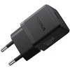 Baseus Sieninis įkroviklis Palm 20W USB-C QC3.0 PD3.0 su USB-C kabeliu 1m, juodas