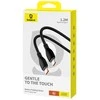 Baseus Pudding serijos USB-C laidas - USB-C 100W 1.2m - Juodas