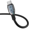 Baseus Pudding serijos USB-C laidas - USB-C 100W 1.2m - Juodas