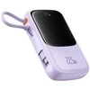 Baseus Qpow Pro+ 10000 mAh 22.5W violetinė