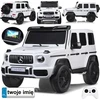 Jokomisiada Baterija-powered car Mercedes G class 63 AMG 4x4 Panel Radio 2 persons PA0309