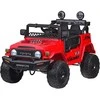 Akumuliatorinis automobilis vaikams Jokomisiada Toyota FJ CruiserHilux PA0301 | spalva: raudona