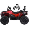 Jokomisiada Baterija-powered quad for children 2 people CAN-AM OUTLANDER 4x4 LED panel PA0326