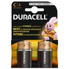 Batteries Duracell. LR14. 2 pcs