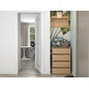 Top E Shop MODO X2 OAK ARTISAN SHOE CABINET