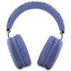 Guess Bluetooth on-ear ausinės GUBHK1GCTCSU violetinė/violetinė Gcube Metallic Script Logo
