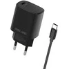 Beline Charger 1x USB-C 20W + cableUSB-C juodos spalvos /juodos spalvos PD 3.0 BLNCB20C