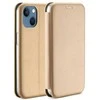 Beline Book Magnetic Apple iPhone 15 6.1" dėklas telefonui aukso spalvos