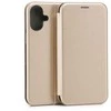 Beline Book Magnetic Apple iPhone 16 Plus 6.7" dėklas telefonui aukso spalvos