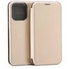 Beline Book Magnetic Apple iPhone 16 Pro 6.3" dėklas telefonui aukso spalvos