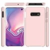 Beline Dėklas Silicone Huawei Y5p rožinė-auksinė/rose auksinis