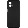 Beline Silikoninis Motorola MOTO G73 dėklas telefonui juodos spalvos