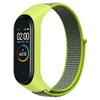 Beline apyrankė Mi Band 7/6/5/4/3 NylonLoop geltonos spalvos